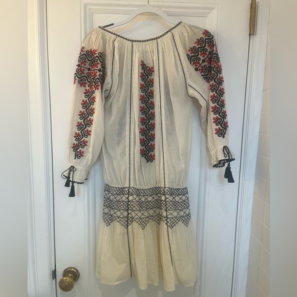 Ulla Johnson White Samira Dress Size 4 - Picture 5 of 7